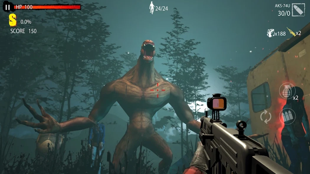 Zombie Hunter D-Day : 20Mil+ 1.0.920 Screenshot