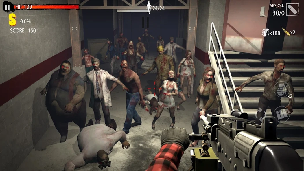 Zombie Hunter D-Day : 20Mil+ 1.0.920 Screenshot