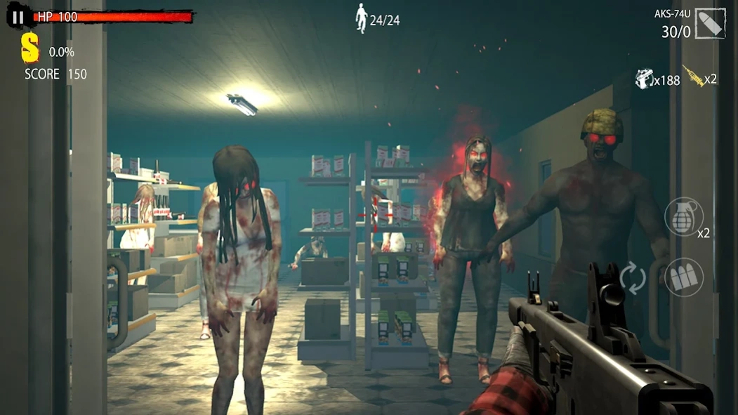 Zombie Hunter D-Day : 20Mil+ 1.0.920 Screenshot
