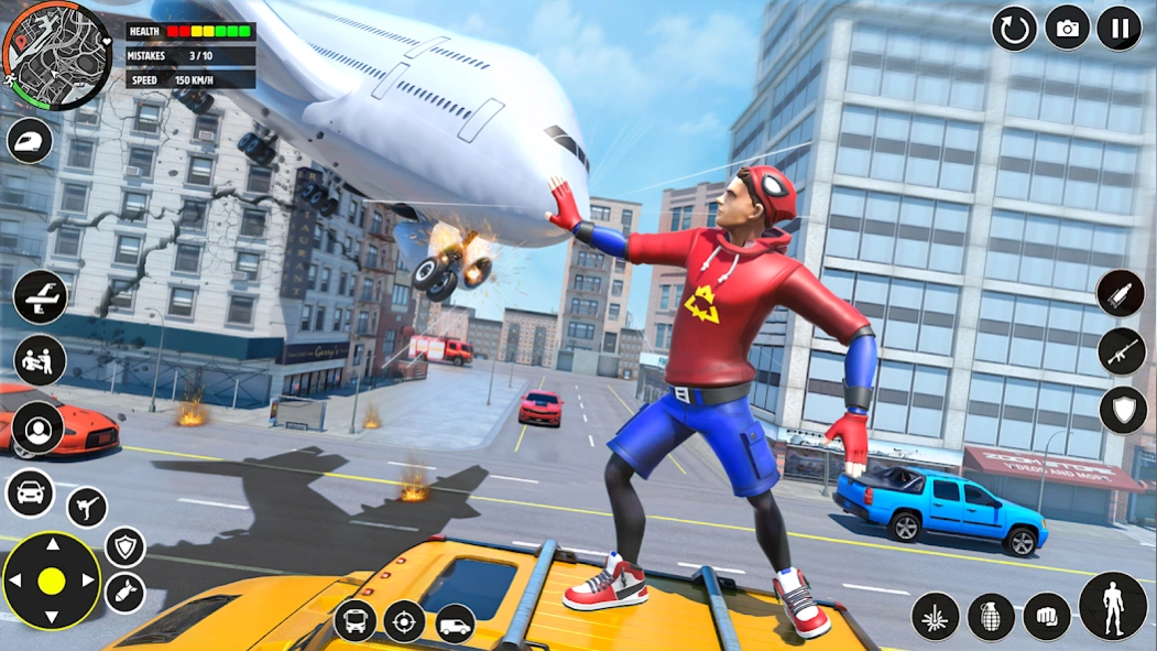 Flying Robot Hero Rescue Game 1.0.52 Screenshot