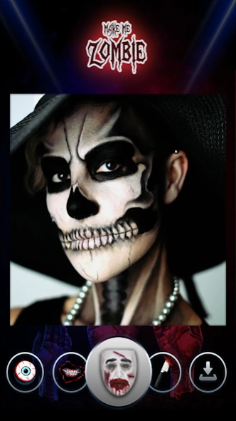 Zombie Photo Booth Editor  Screenshot