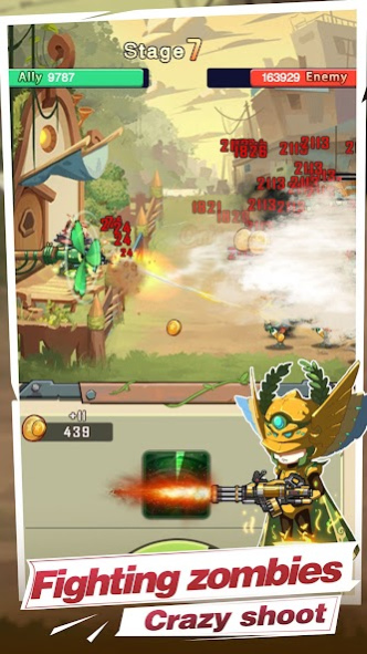 Zombies Gun - War Of Plants Ev 1.1.19 Screenshot
