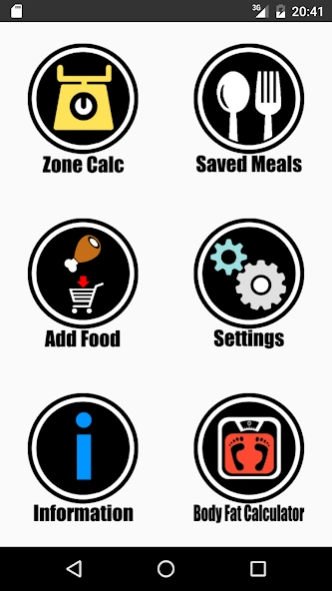 Zone Diet Pro  Screenshot