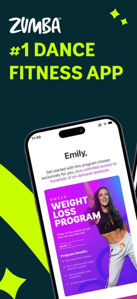 Zumba - Dance Fitness Workout 4.5.1 Screenshot