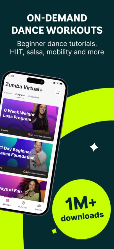 Zumba - Dance Fitness Workout 4.5.1 Screenshot