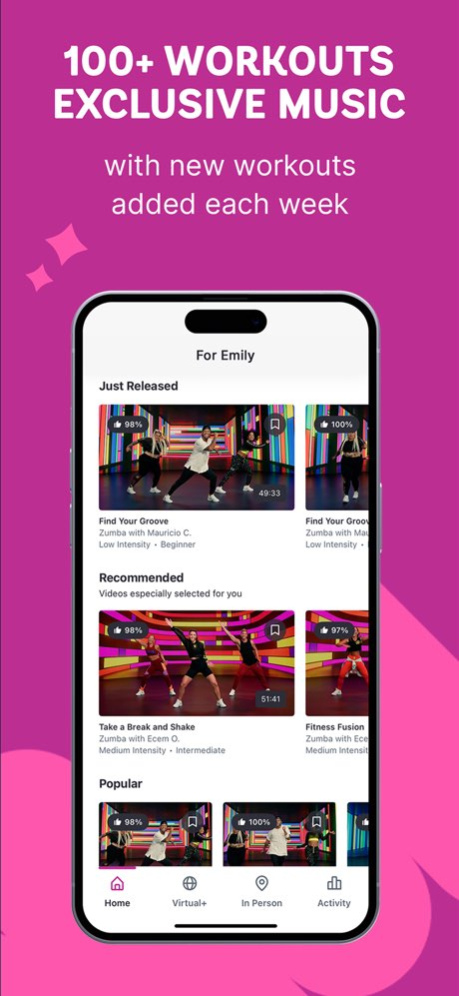 Zumba - Dance Fitness Workout 4.5.1 Screenshot