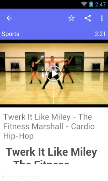 Zumba Dance Fitness 3.0 Screenshot