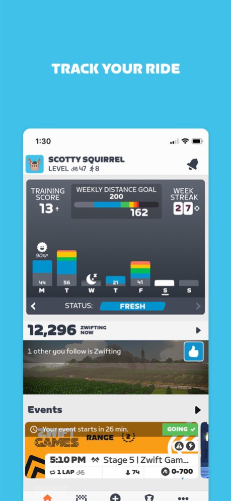 Zwift Companion 3.89.2 Screenshot